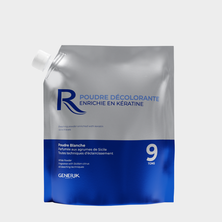 Professioneel bleekpoeder verrijkt met keratine 9 tinten - 500 g Professioneel bleekpoeder verrijkt met keratine 9 tinten - 500 g