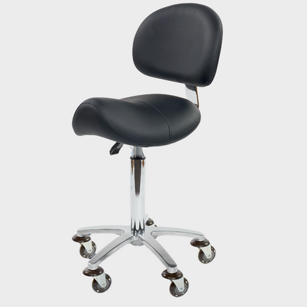 Ergonomische kruk met rugleuning Felix - SIBEL Ergonomische kruk met rugleuning Felix - SIBEL