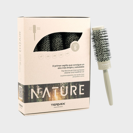 Set van 5 Nature Termix B5TN-borstels – Pure innovatie en gezonde lucht