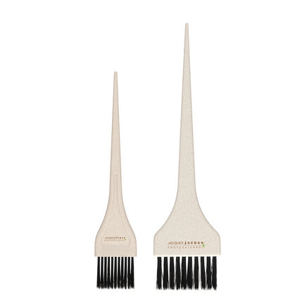 Set van 2 rechte penselen - Groot/Klein formaat - Plantaardige materialen