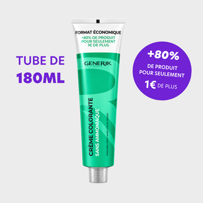 Crème Colorante Sans Ammoniaque GENERIK - 180 ml