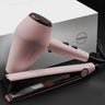 C1 Digitale Stijltang Kit + KOMPACTISSIMO Roze Föhn