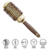 Expert Blowout Shine Wavy Bristles Brush - Bruin en Goud - diameter 45 mm