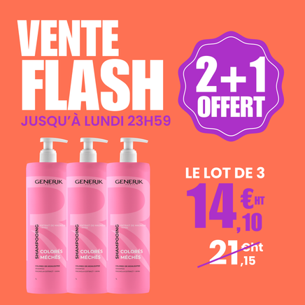 2+1 GRATIS - Shampoo voor Gekleurd Haar en Highlights GENERIK - 1 L