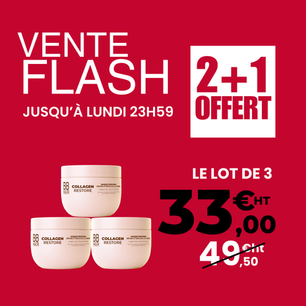 2+1 GRATIS - Collagen Restore Masker BBHair - 500 ml