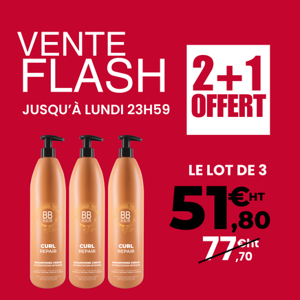 2+1 GRATIS - Curl Repair Shampoo BBHair - 1 L