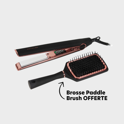 Coffret Lisseur C1 Digital Corioliss + Brosse Paddle Brush OFFERTE