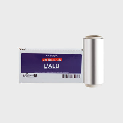 Rouleau d’Aluminium 12 cm x 100 m – 12 Microns