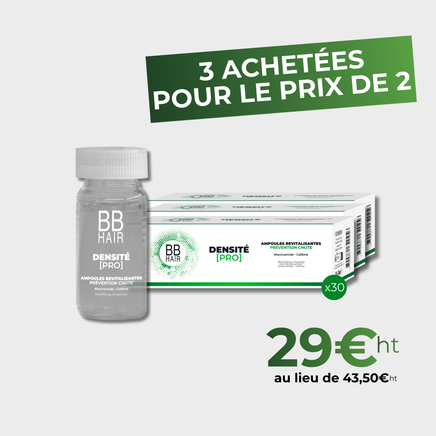 2 + 1 OFFERT - BBHAIR Densité Pro Ampoules 10x10ML