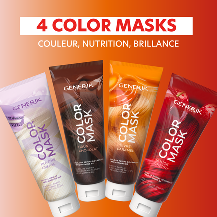 Lot Color Masker Chocolade/Kers/Karamel/Platina 200ml