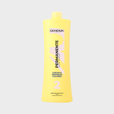 Permanente n°2 GENERIK - Cheveux Sensibilisés et Colorés - 500 ml