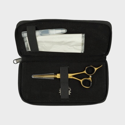 Pochette ciseaux droit doré Osaka KOTY