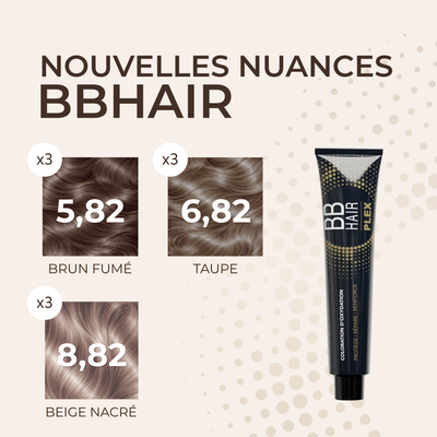 3 Lots 3 nouvelles nuances BBHair Plex
